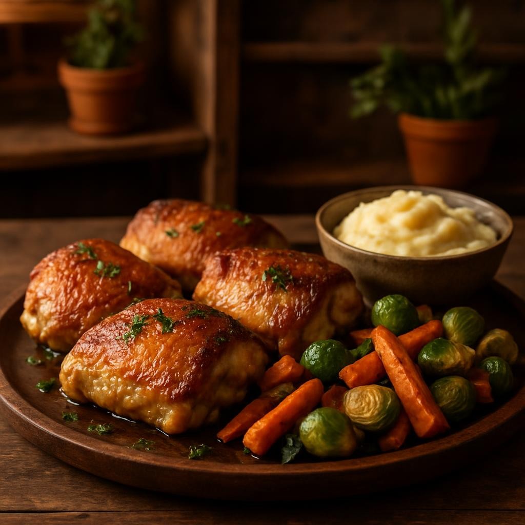cast iron chicken thigh recipe