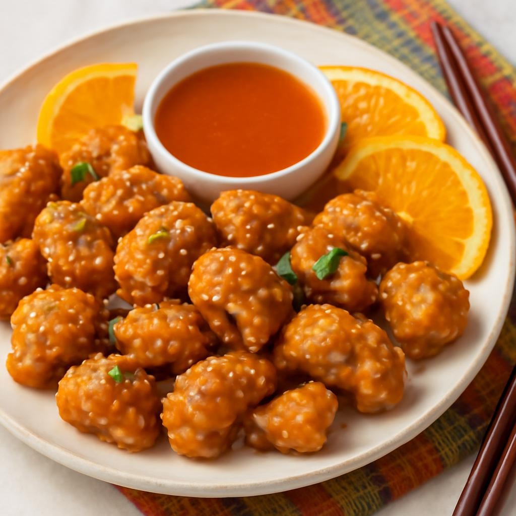 air fryer orange chicken