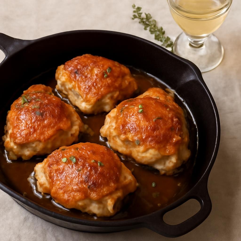cast iron chicken thigh recipe