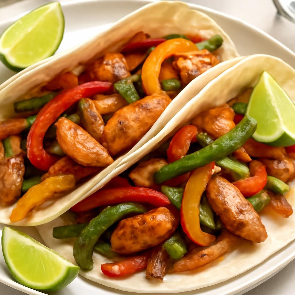 air fryer chicken fajitas