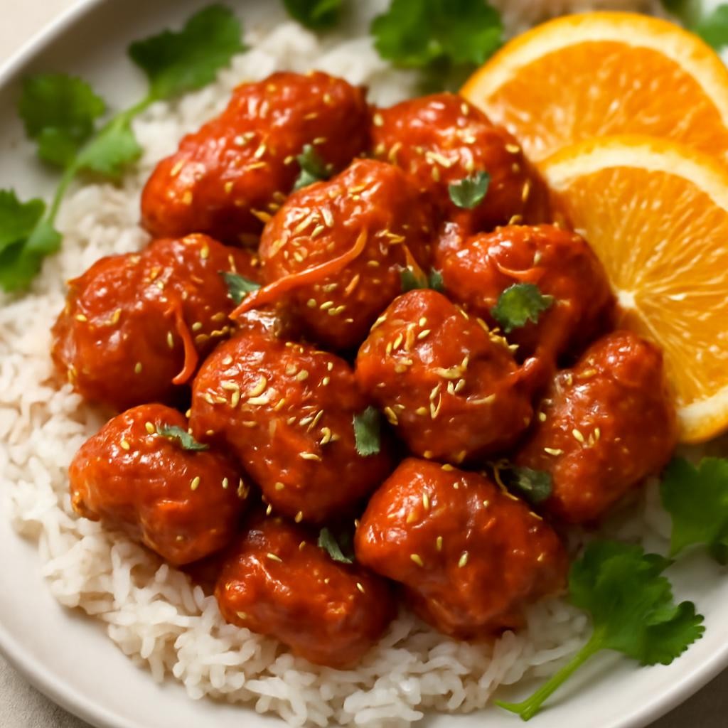 air fryer orange chicken