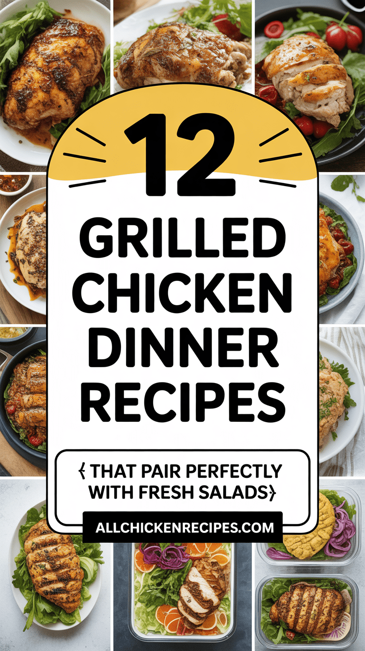 Grilled Chicken Dinner Recipe Ideas