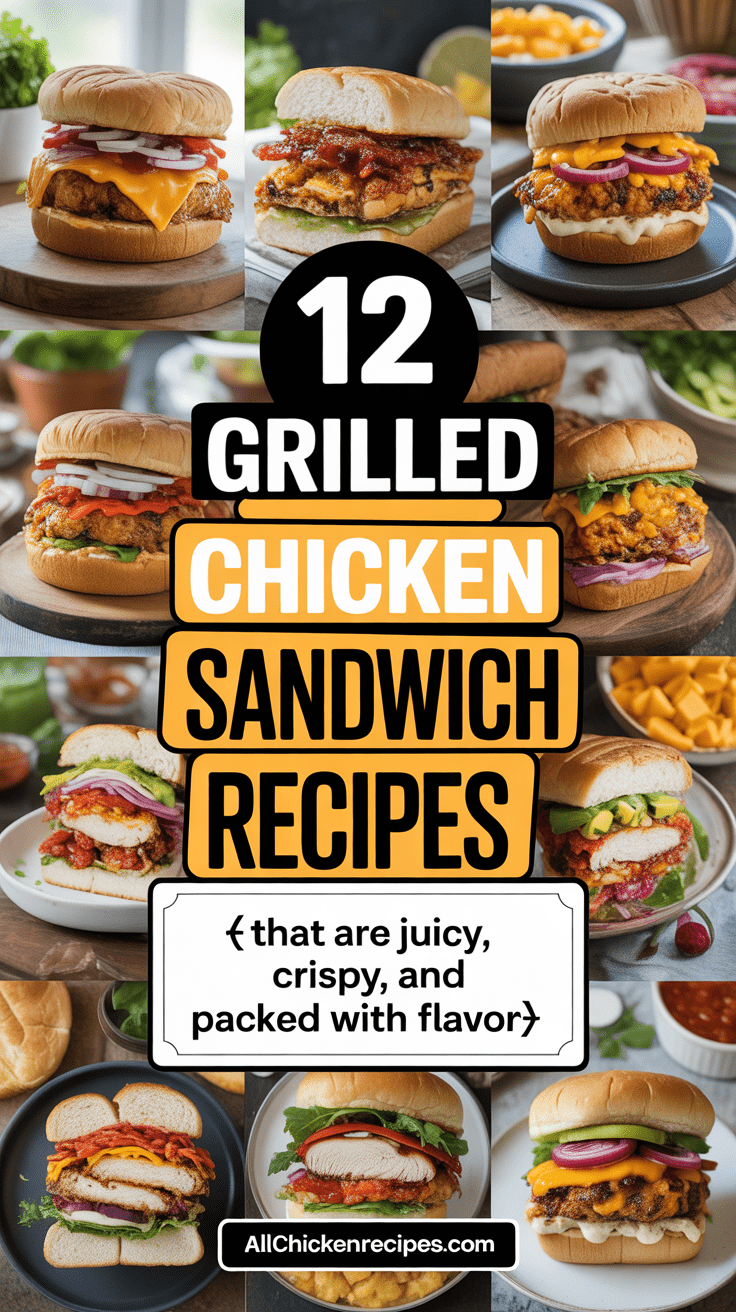 Grilled Chicken Sandwich Recipe Ideas