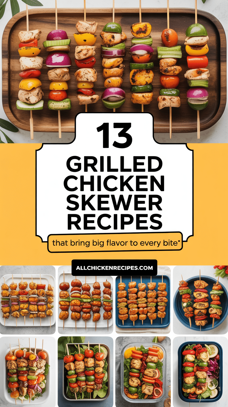 Grilled Chicken Skewer Recipe Ideas