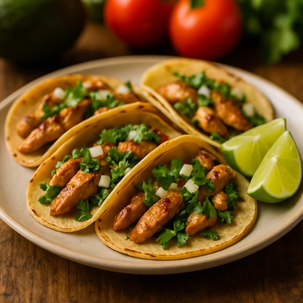 Grilled Chicken Street Tacos