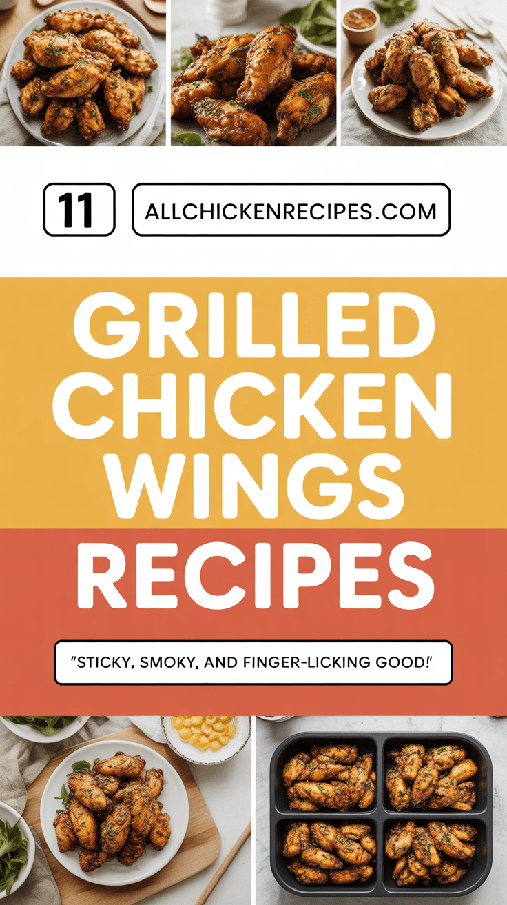 Grilled Chicken Wings Recipe Ideas