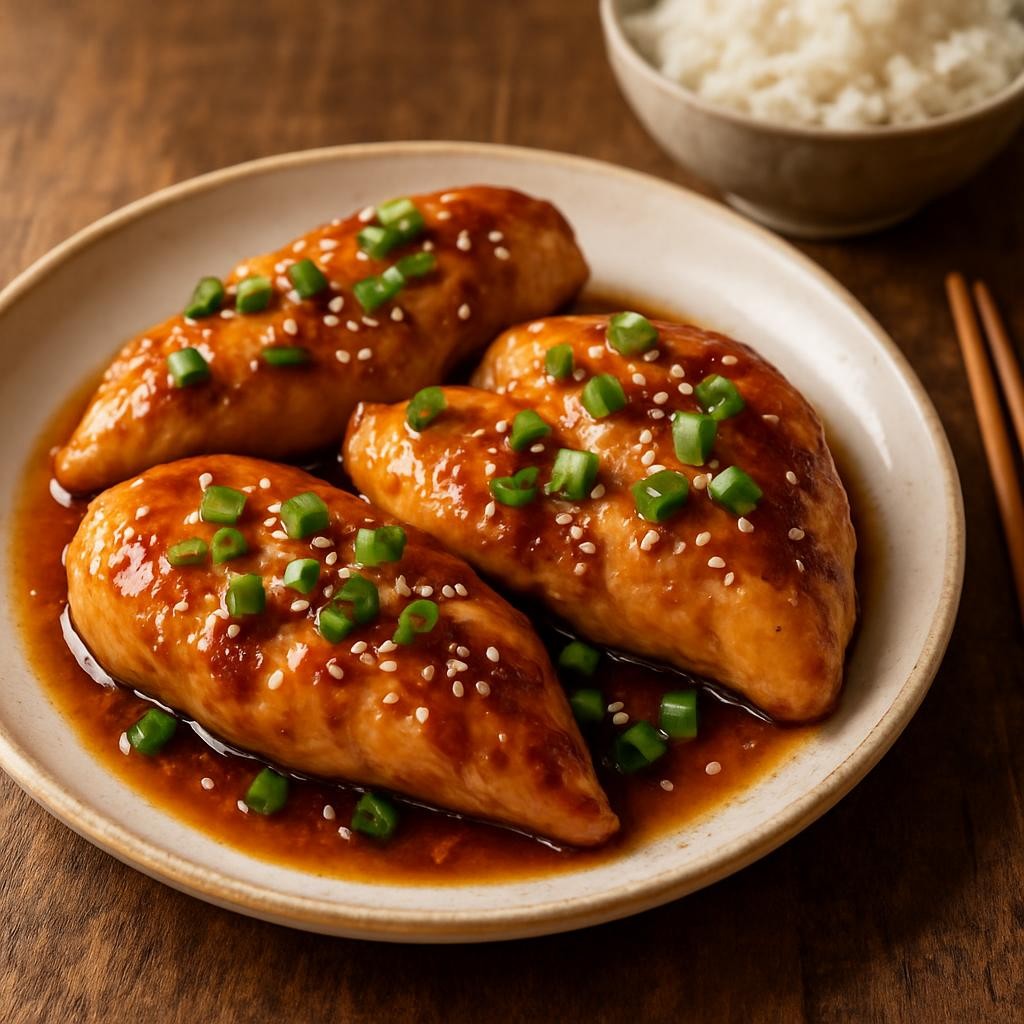 Honey Garlic Instant Pot Chicken Breasts