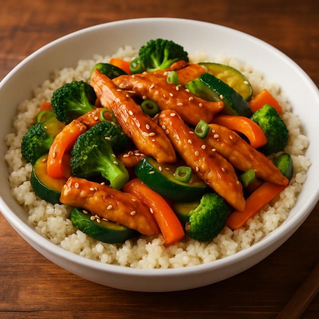 Keto Chicken Stir Fry