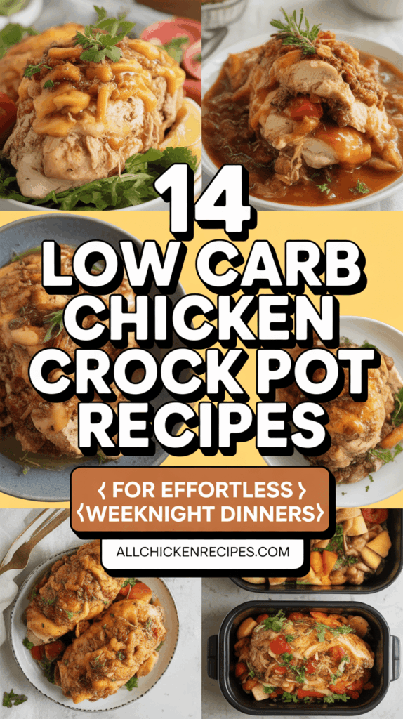 Low Carb Chicken Crock Pot Recipe Ideas