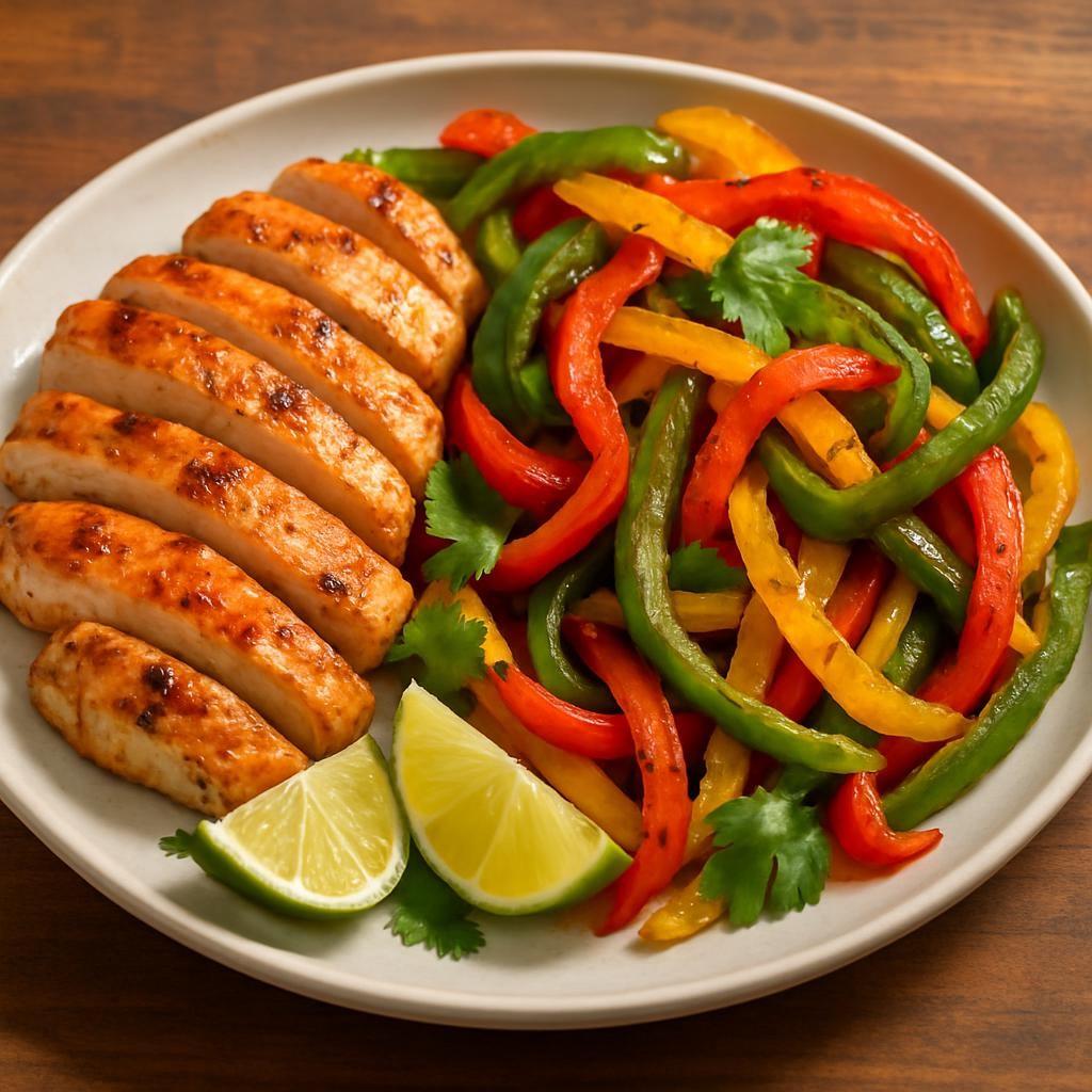 Low Carb Chicken Fajitas