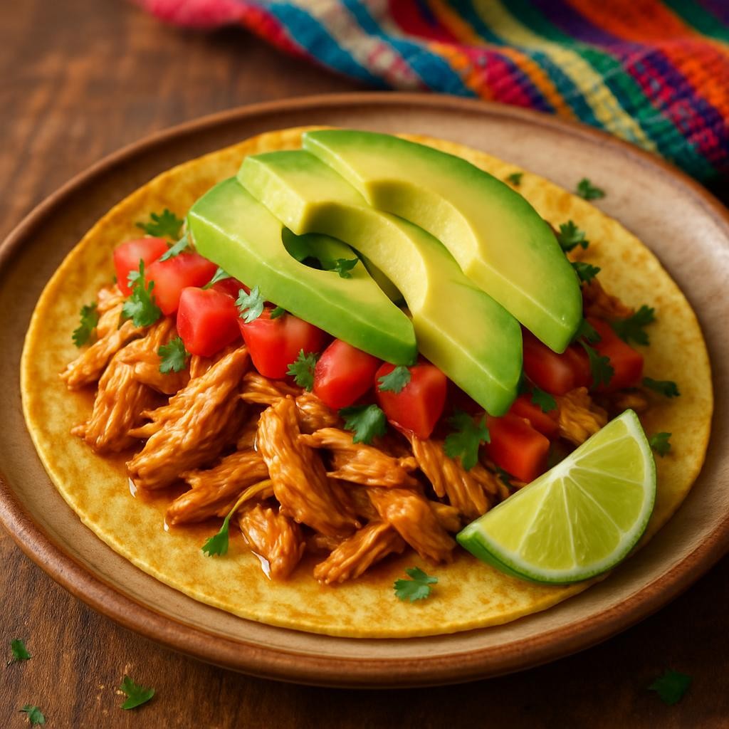 Shredded Chicken Tacos