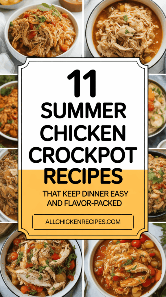 Summer Chicken Crockpot Recipe Ideas