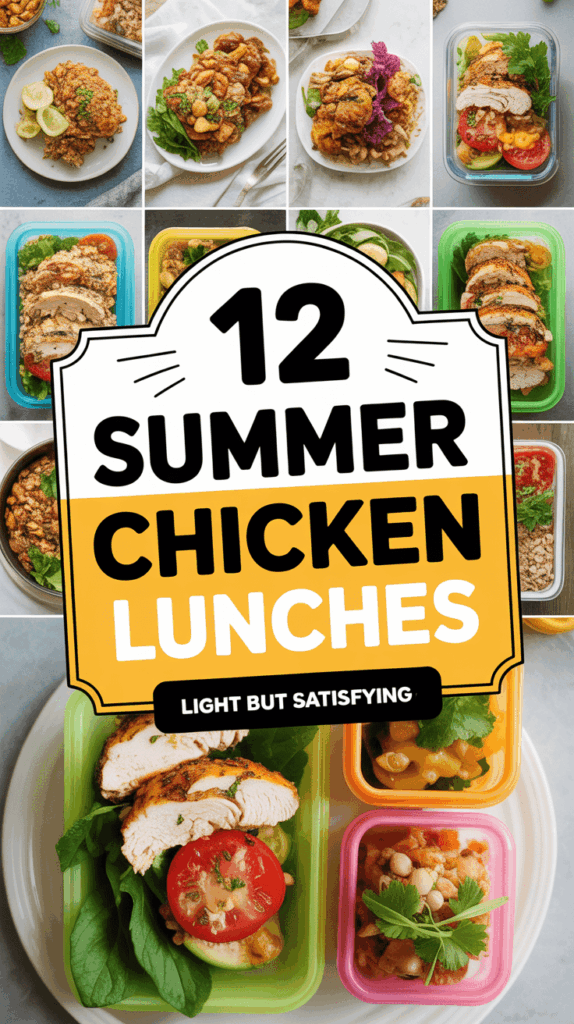 Summer Chicken Lunch Recipe Ideas