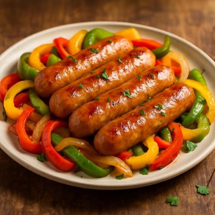air-fryer-chicken-sausage