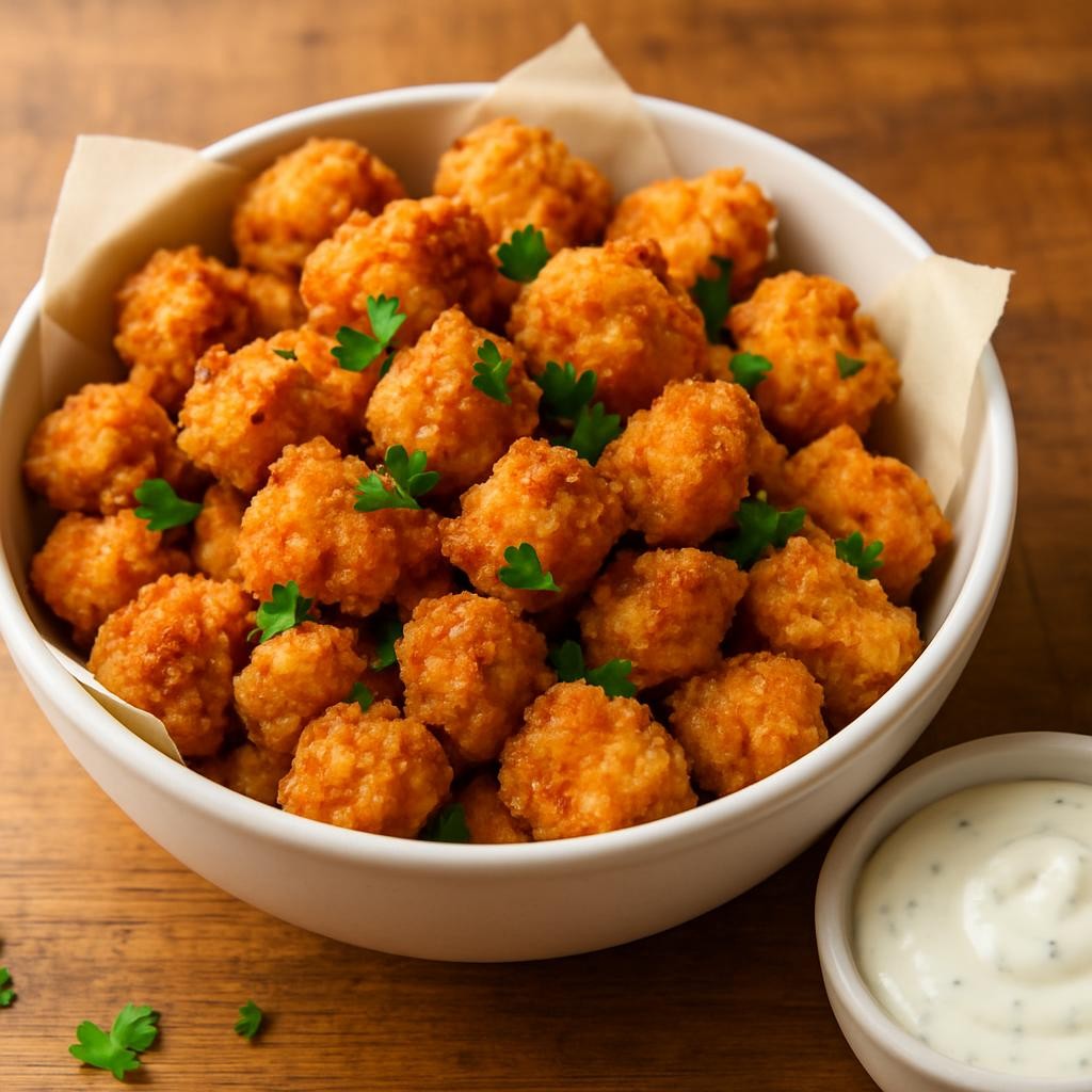 air fryer popcorn chicken