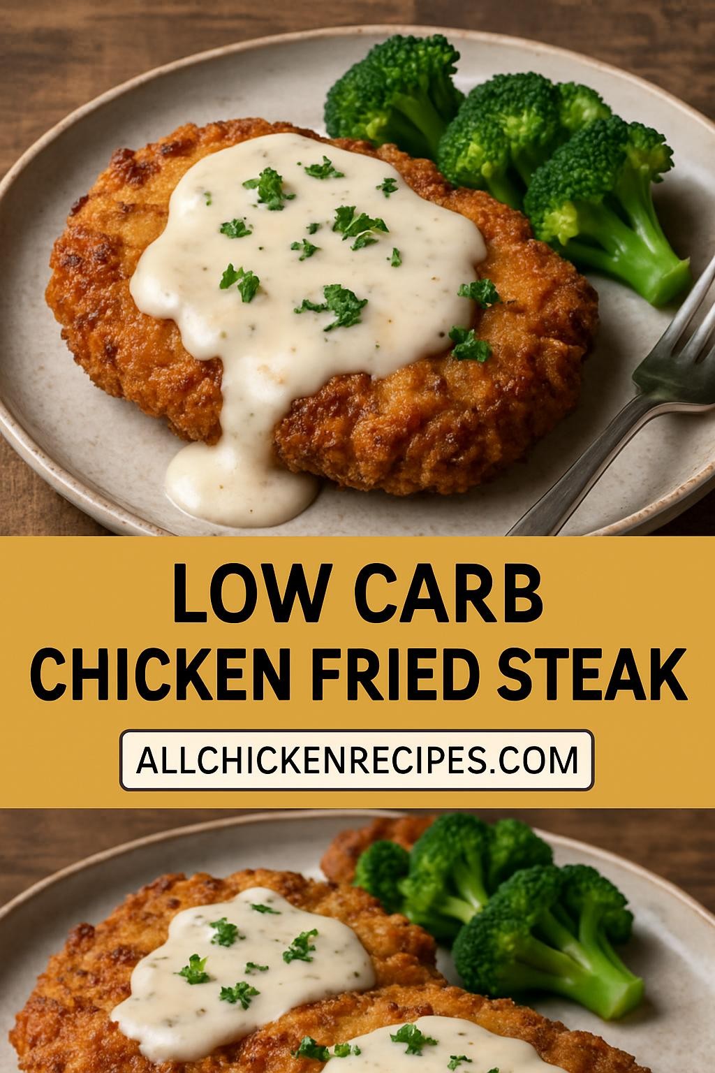 Low Carb Chicken Fried Steak