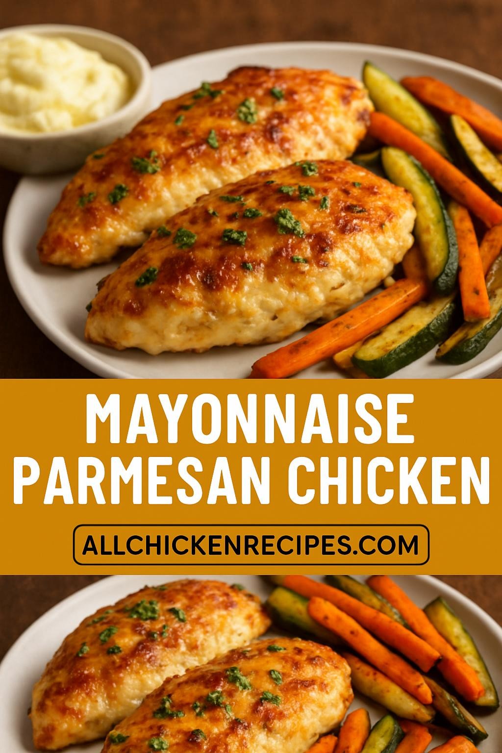 Mayonnaise Parmesan Chicken