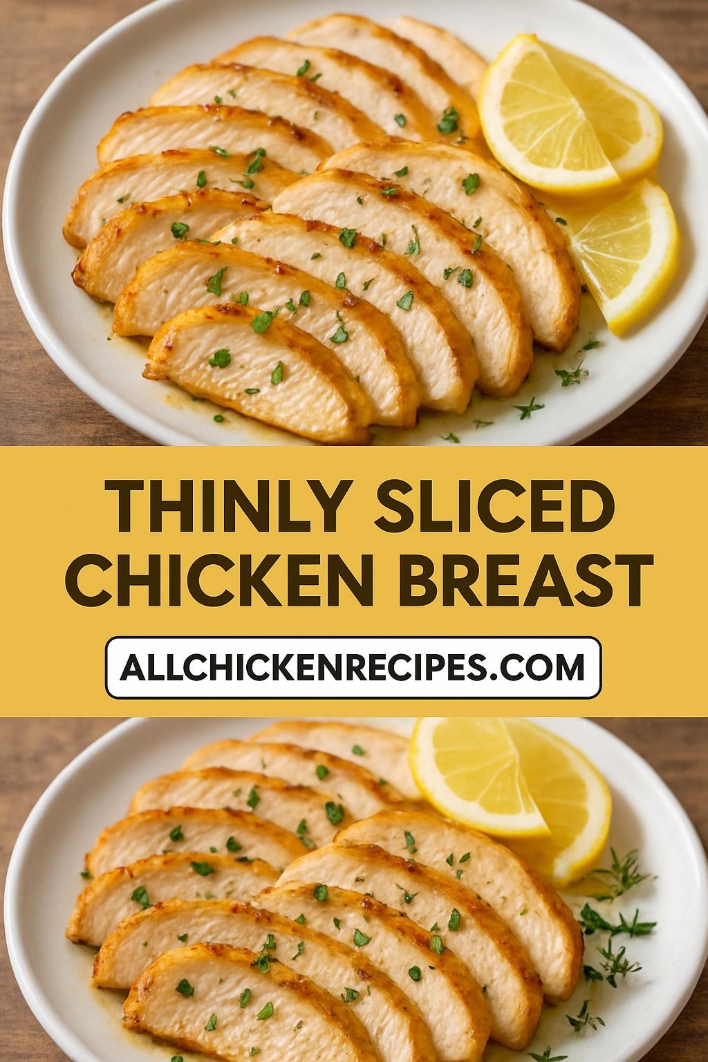 Thinly Sliced Chicken Breast