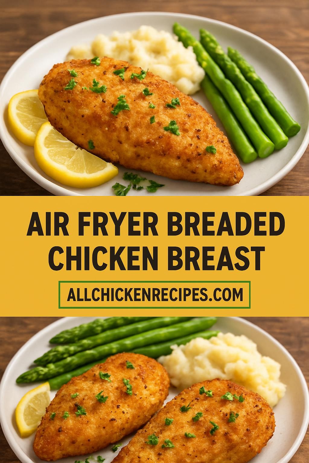 air fryer breaded chicken breast