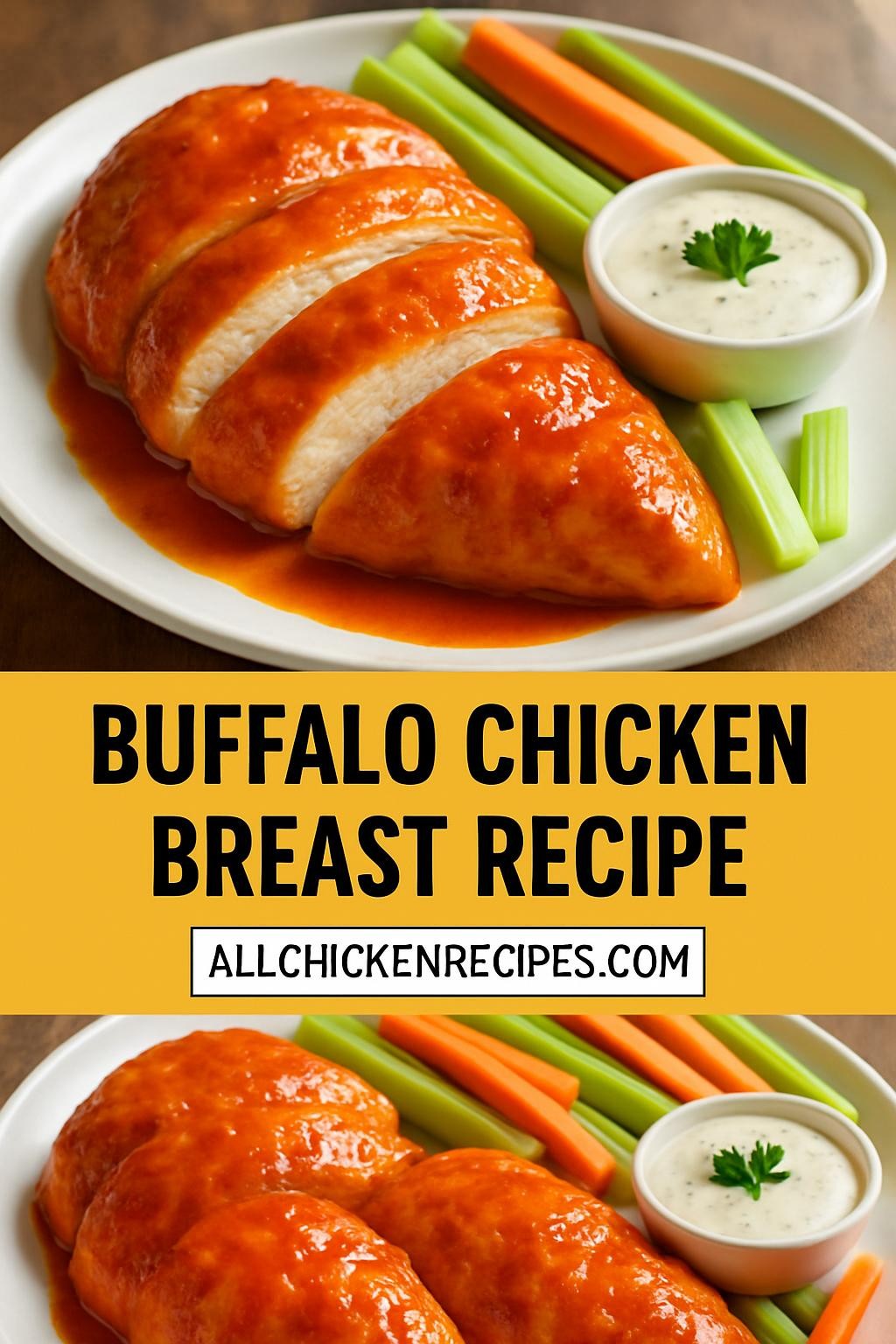 buffalo chicken breast recipe