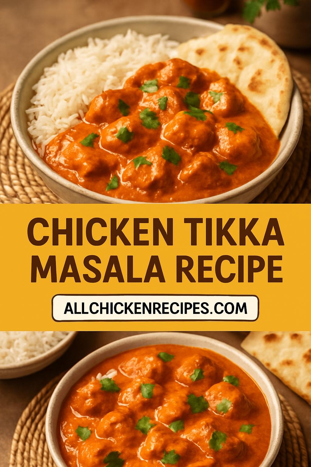 chicken tikka masala recipe