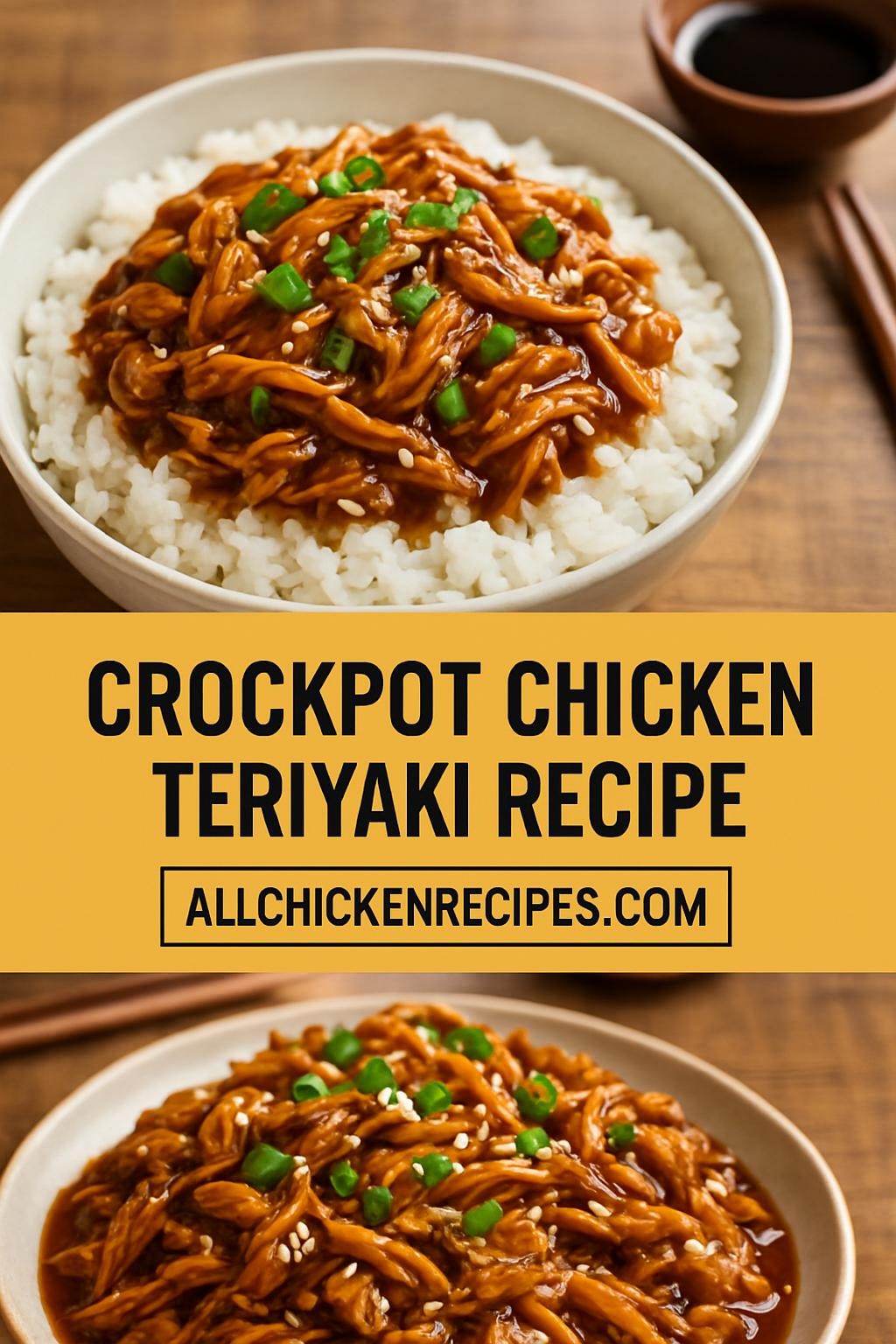 crockpot chicken teriyaki recipe