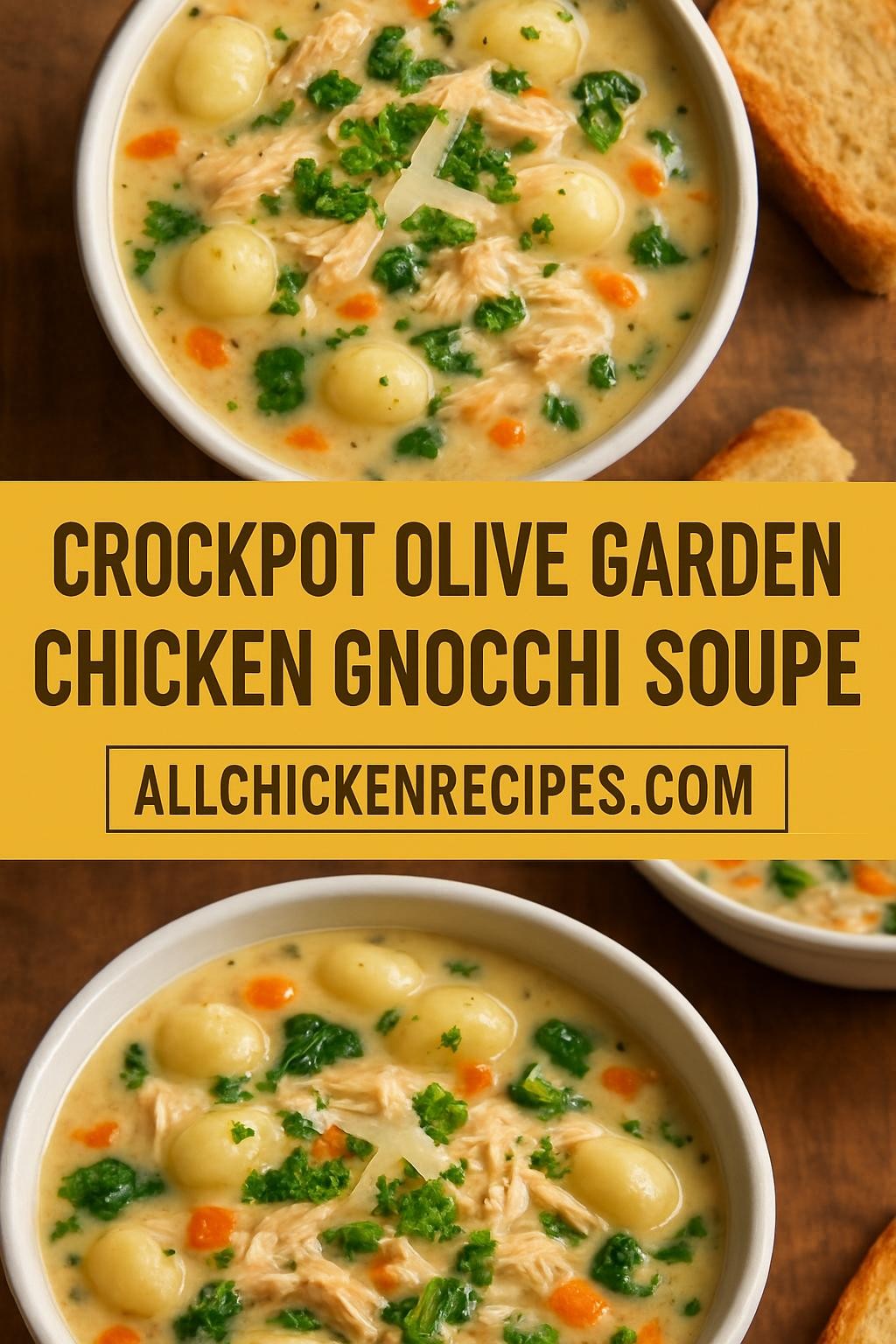 crockpot olive garden chicken gnocchi soup recipe
