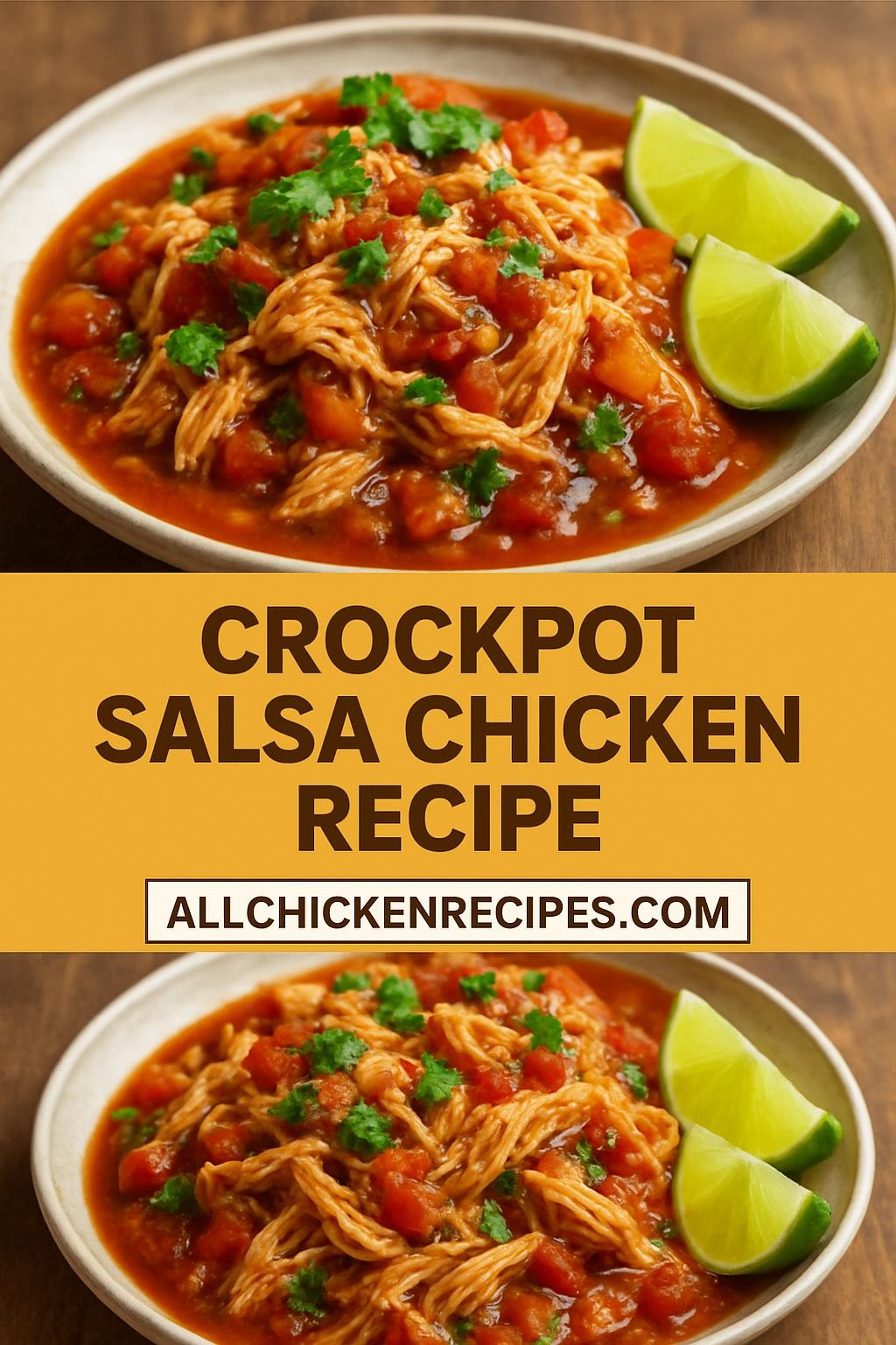 crockpot salsa chicken recipe