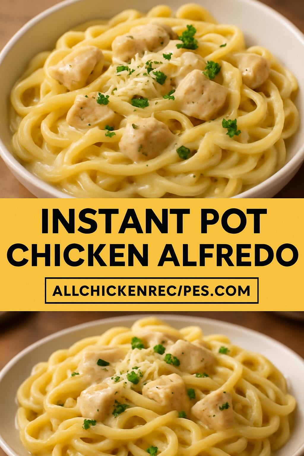 instant pot chicken alfredo