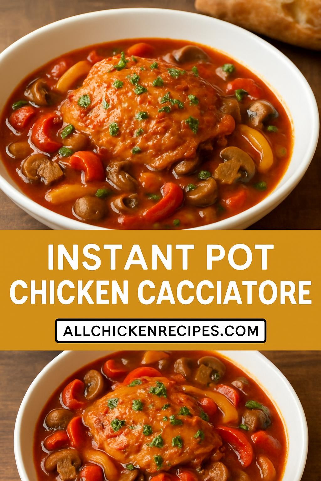 instant pot chicken cacciatore