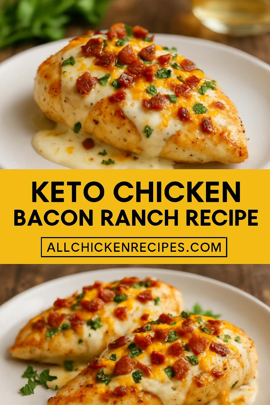 keto chicken bacon ranch recipe