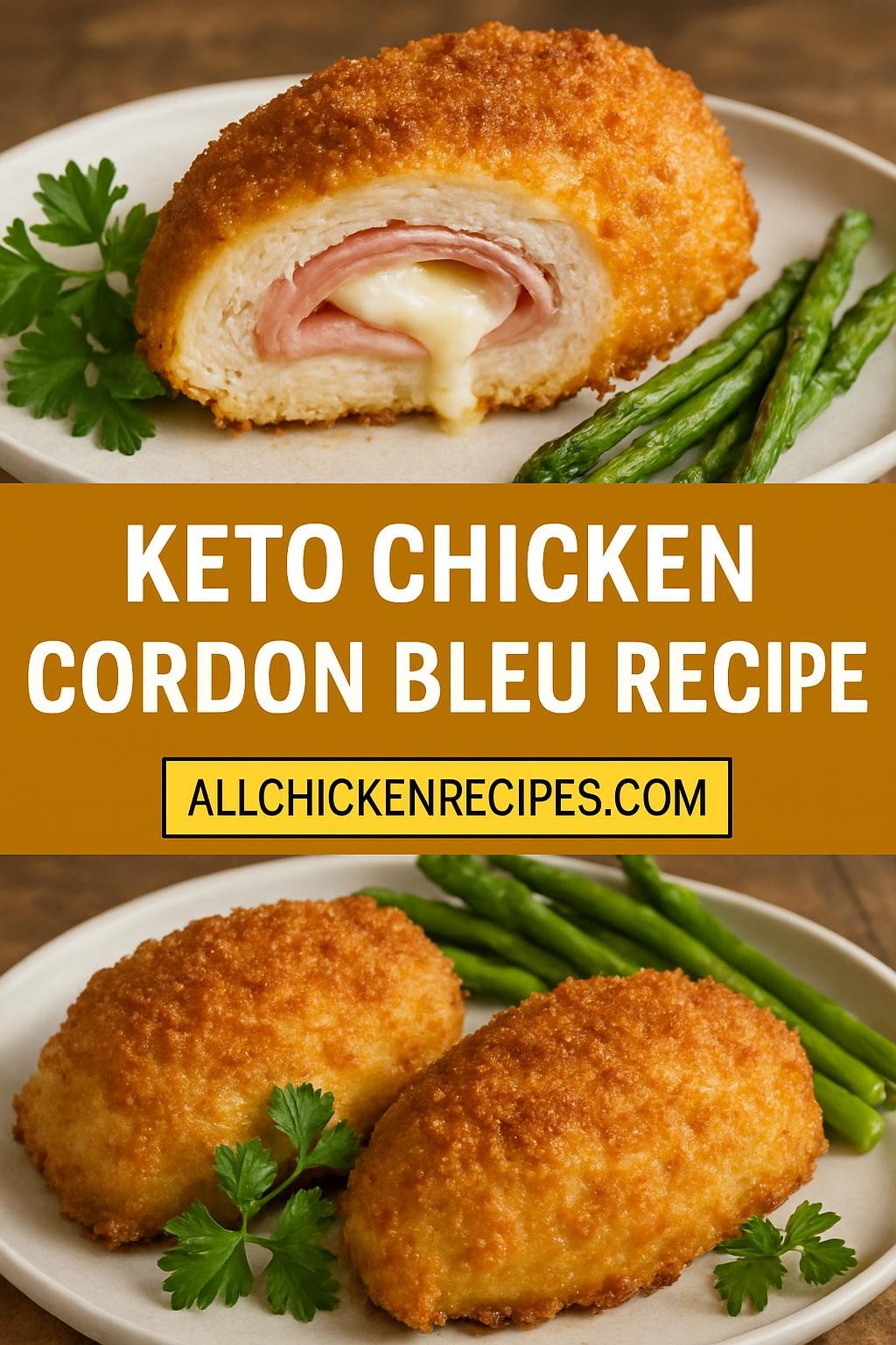 keto chicken cordon bleu recipe