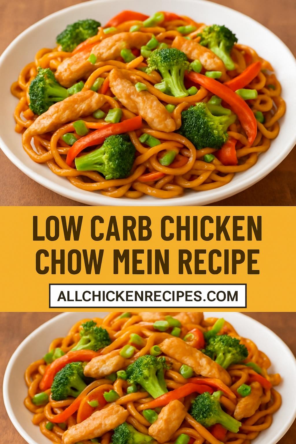low carb chicken chow mein recipe