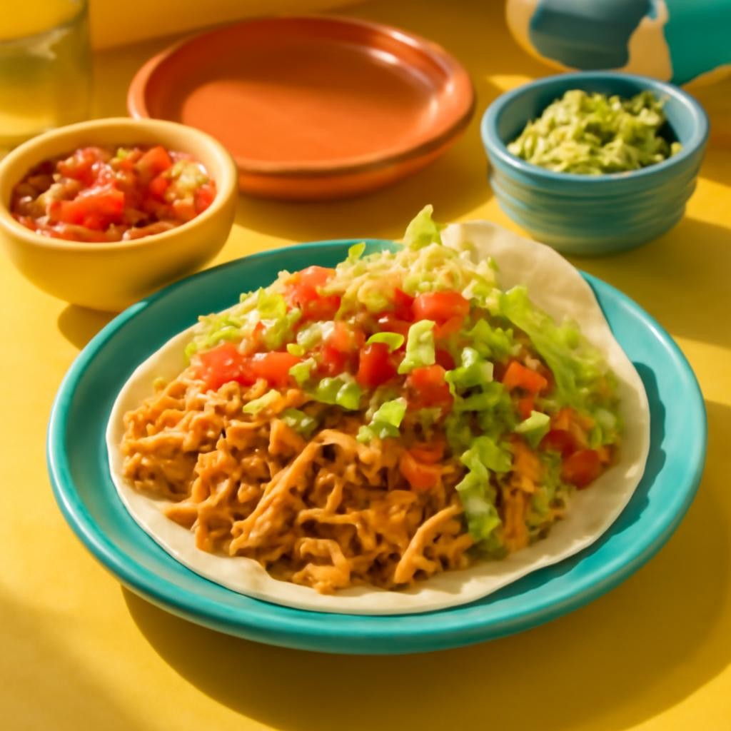 Juicy Crockpot Shredded Chicken