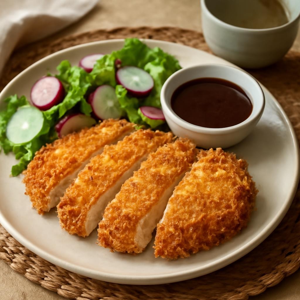air fryer chicken katsu