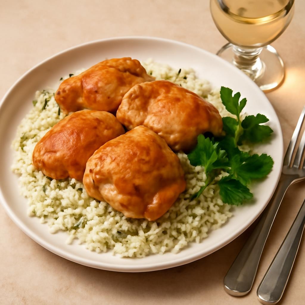 chicken thigh and rice recipe