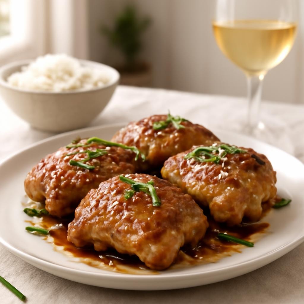 honey garlic chicken thigh recipe