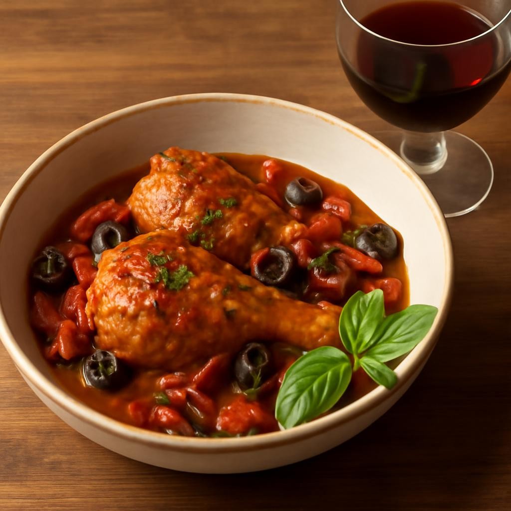 instant pot chicken cacciatore