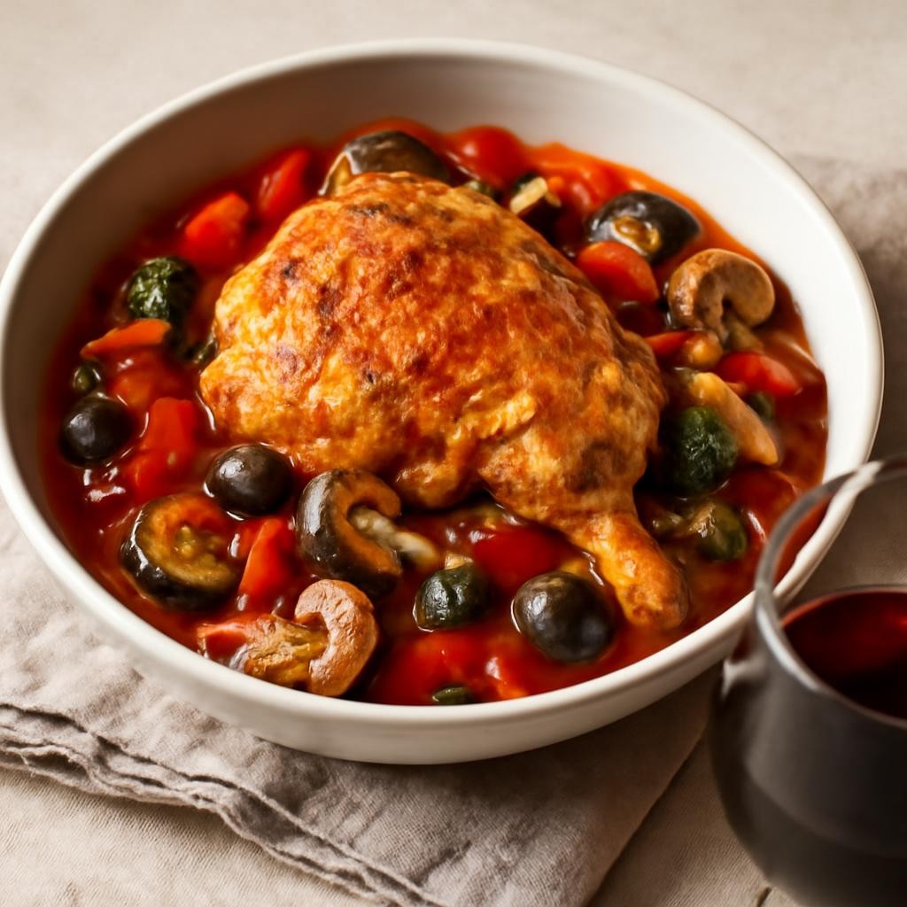 low carb chicken cacciatore recipe