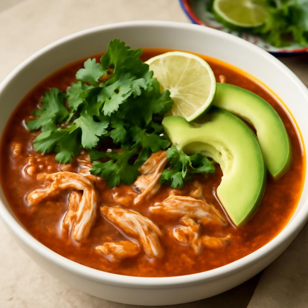 low carb chicken enchilada soup