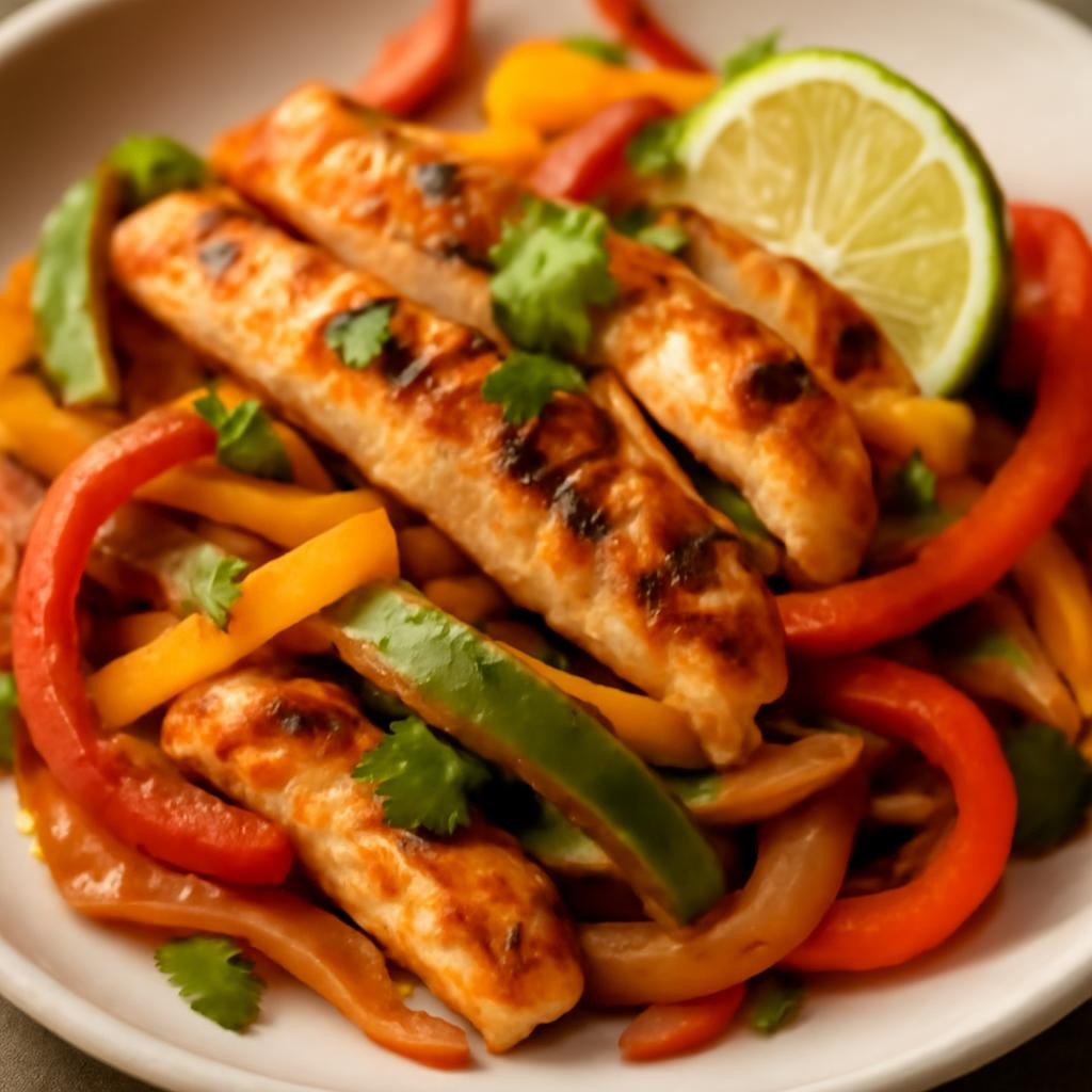Low Carb Chicken Fajitas
