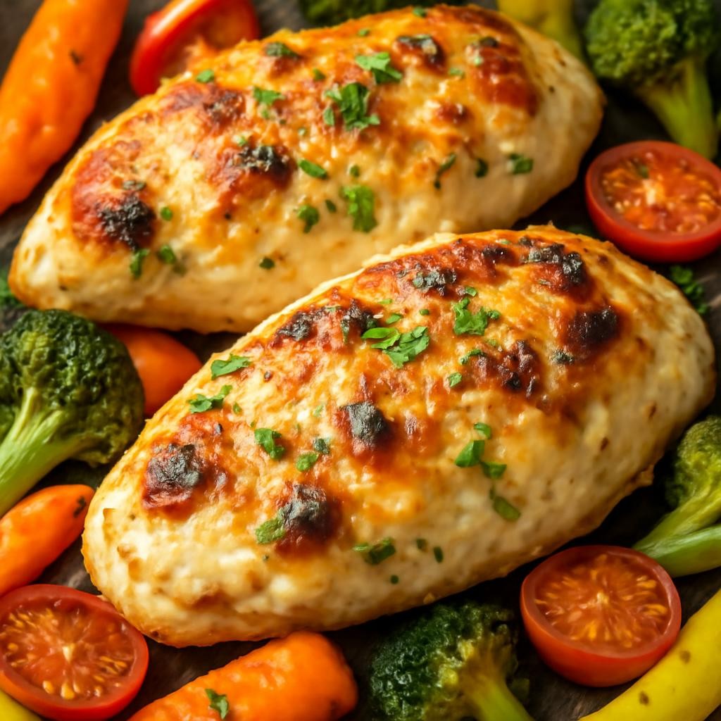 Mayonnaise Parmesan Chicken