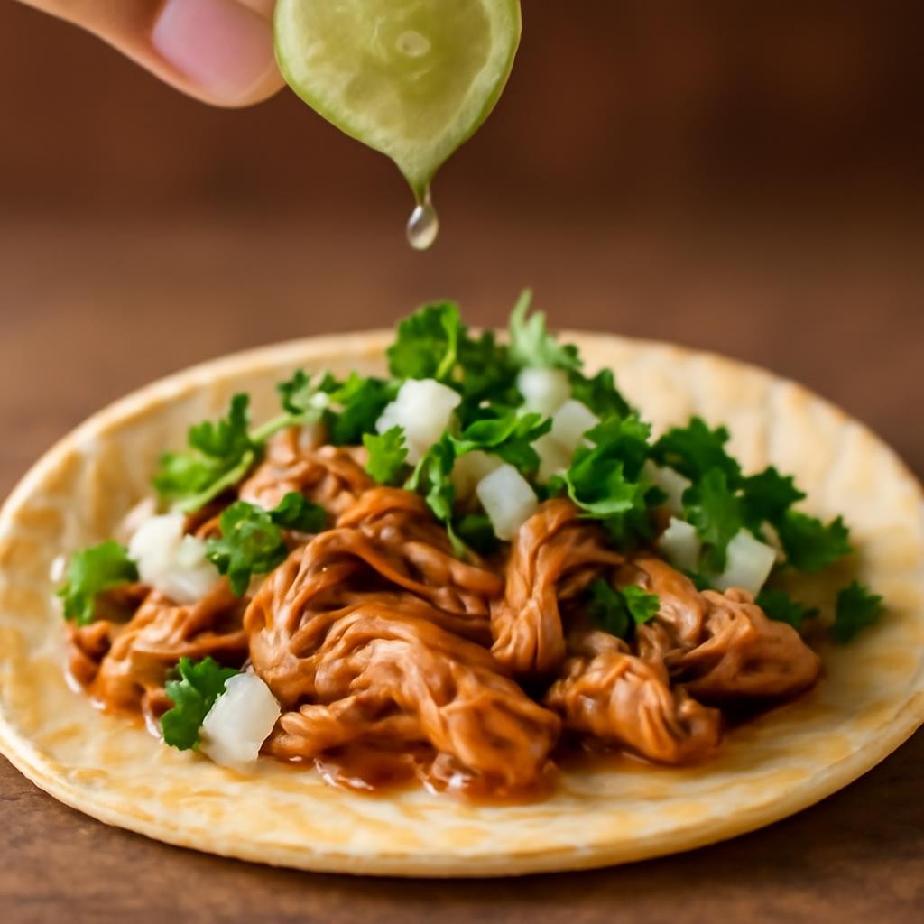 Shredded Chicken Tacos