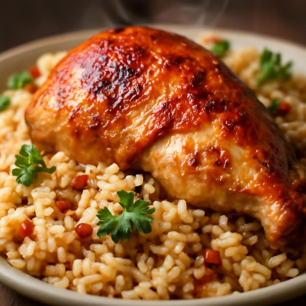 chicken thigh and rice recipe