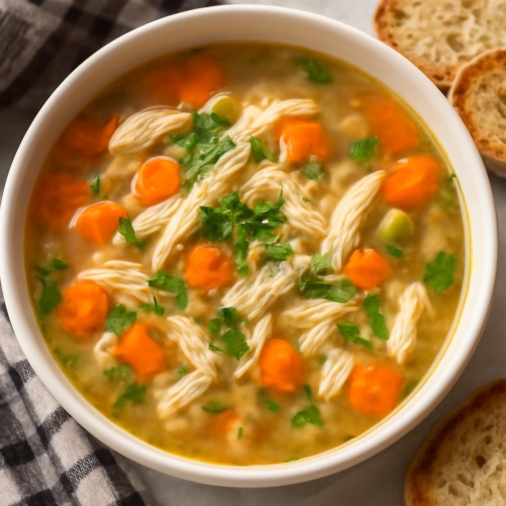 crockpot chicken soup recipe