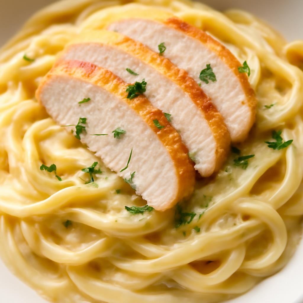 instant pot chicken alfredo
