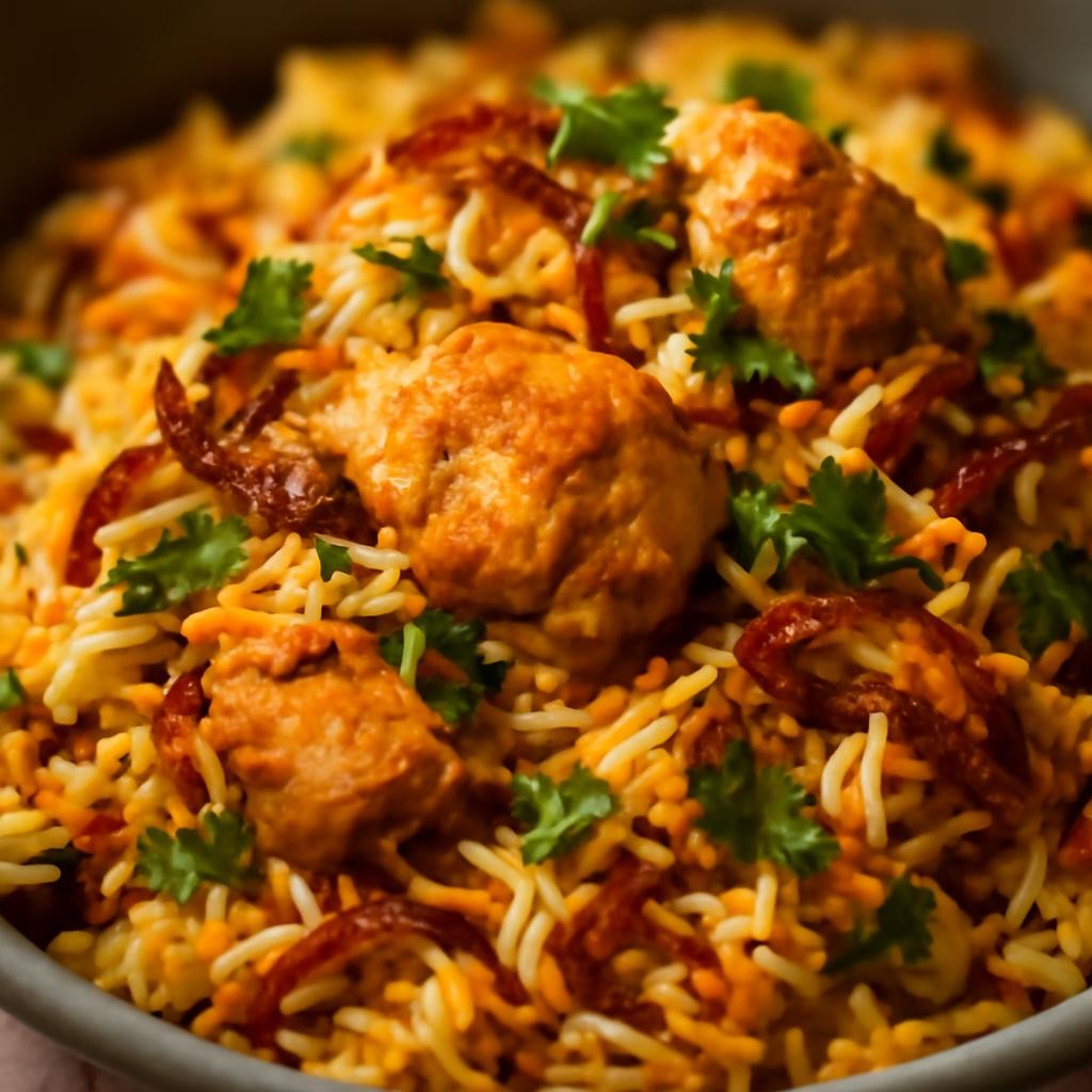 instant pot chicken biryani