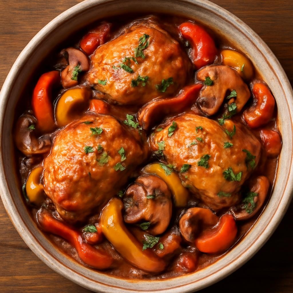 instant pot chicken cacciatore