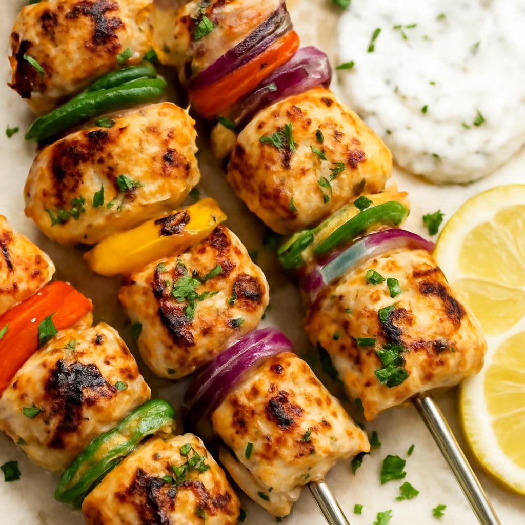 low carb chicken kebab