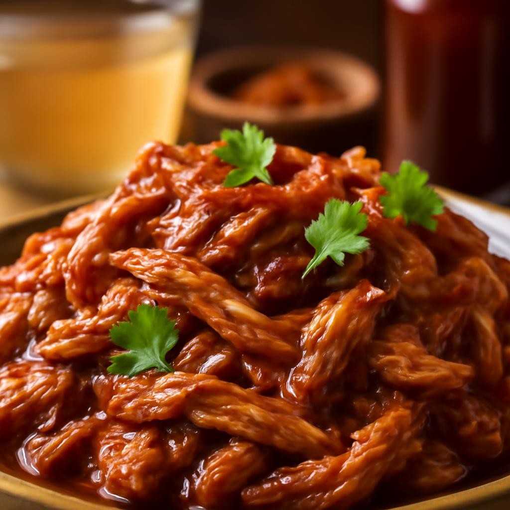 pulled chicken breast recipe